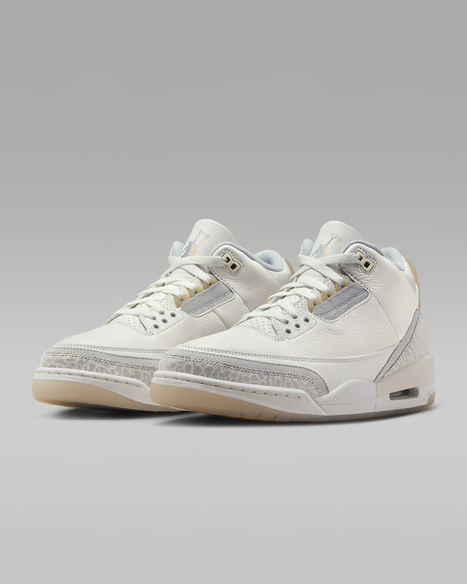 Air Jordan 3 Retro Craft Ivory Men s Shoes